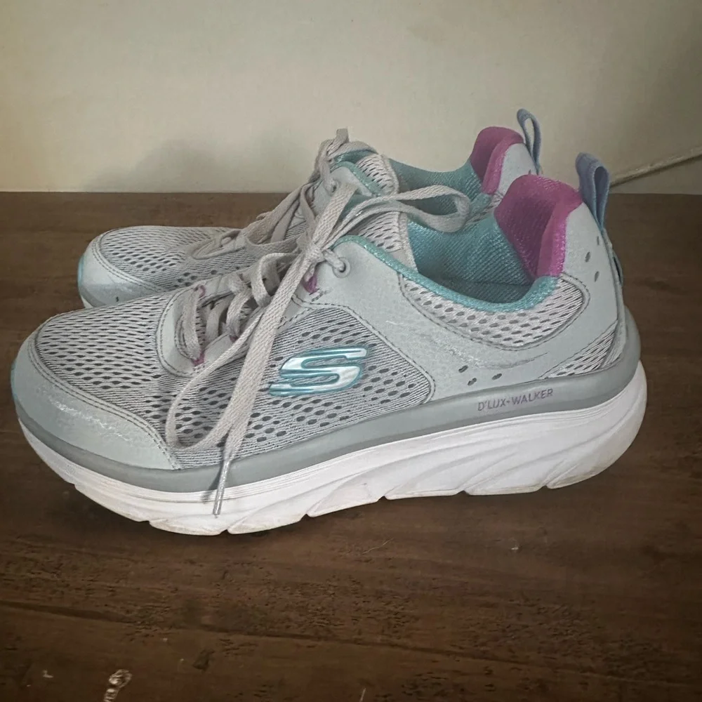 Skechers D'lux Walker Infinite Motion Shoes 149023 Women's Size 9
